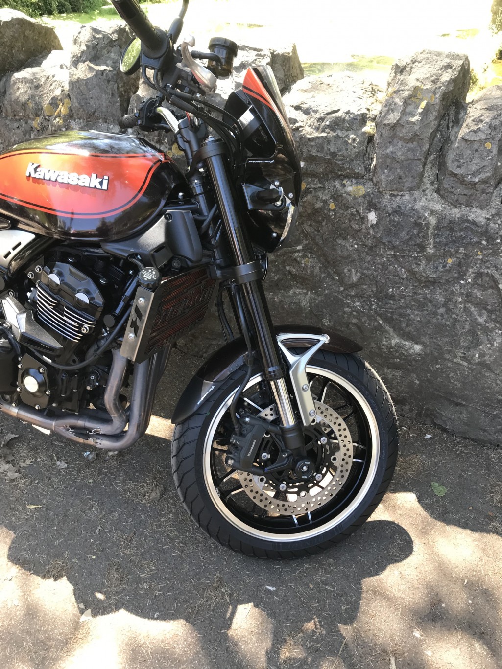 Dunlop mutant , Tyres and Wheels Z900RS