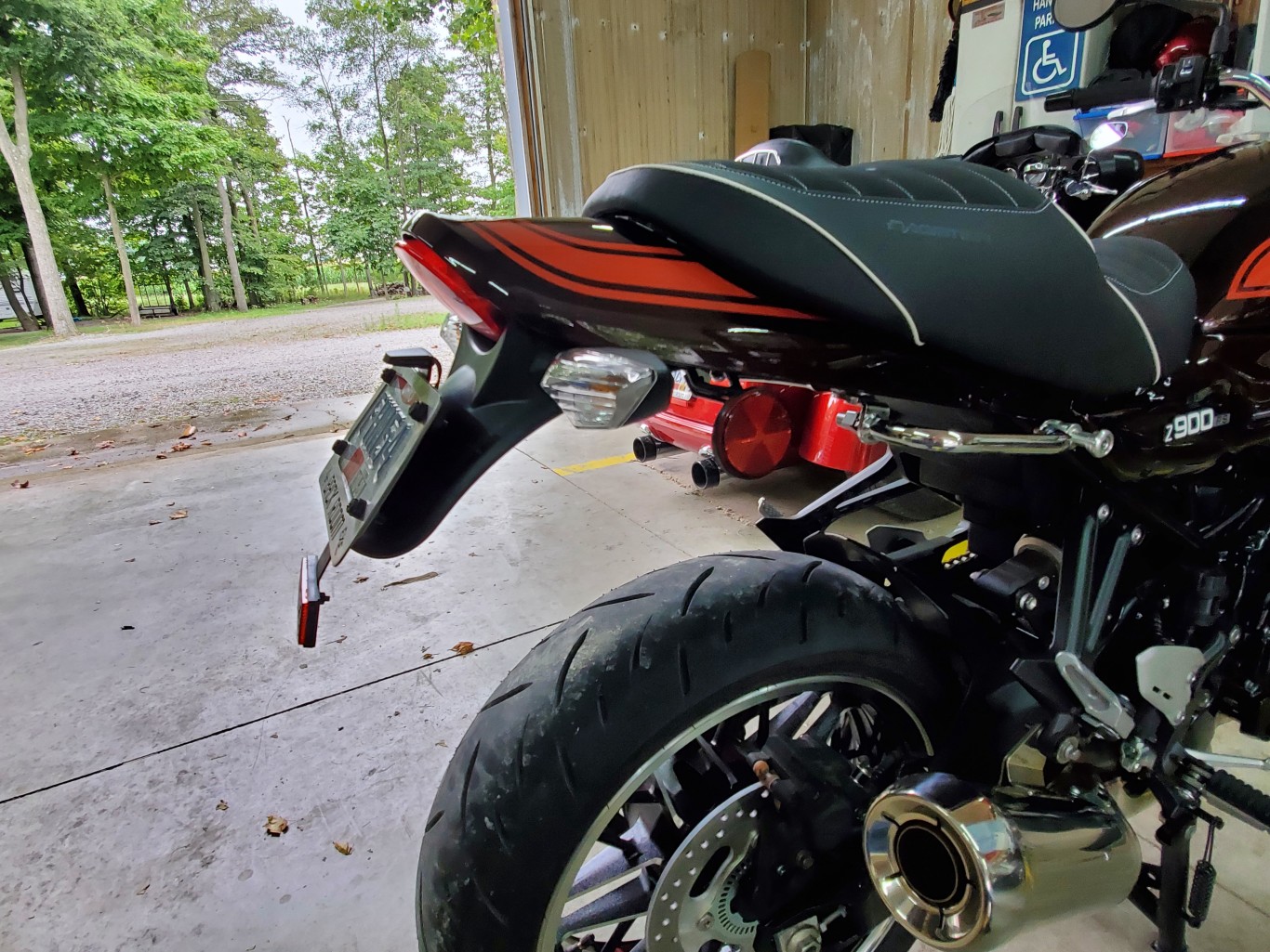 Bagster seat and Top Block Mud Guard Modifications, Accessories, and