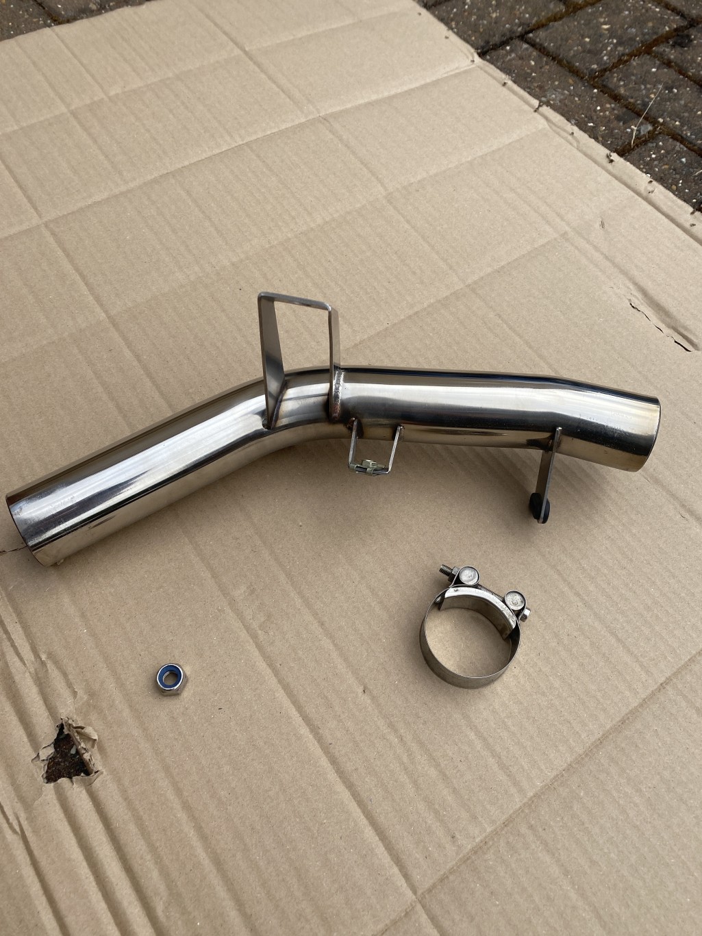 Delkevic exhaust, includes Headers, Collector and link Pipe. Items
