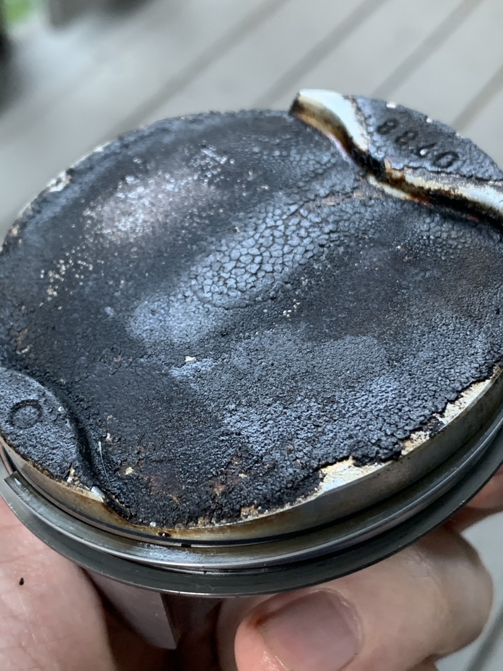 Carbon buildup on pistons and valves Maintenance and Servicing Z900RS