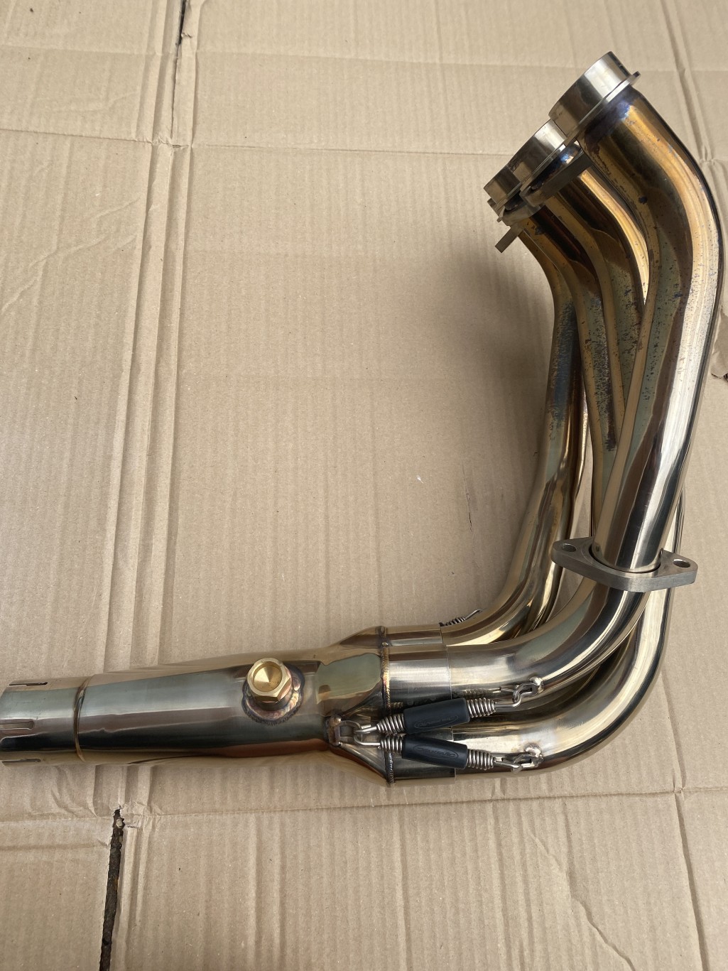 Delkevic exhaust, includes Headers, Collector and link Pipe. Items