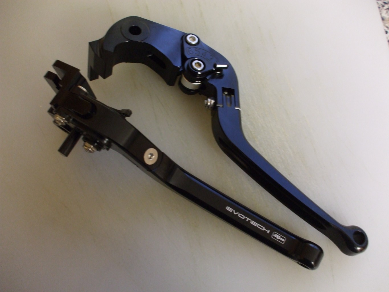 Added new Evotech levers Modifications, Accessories, and Appearance