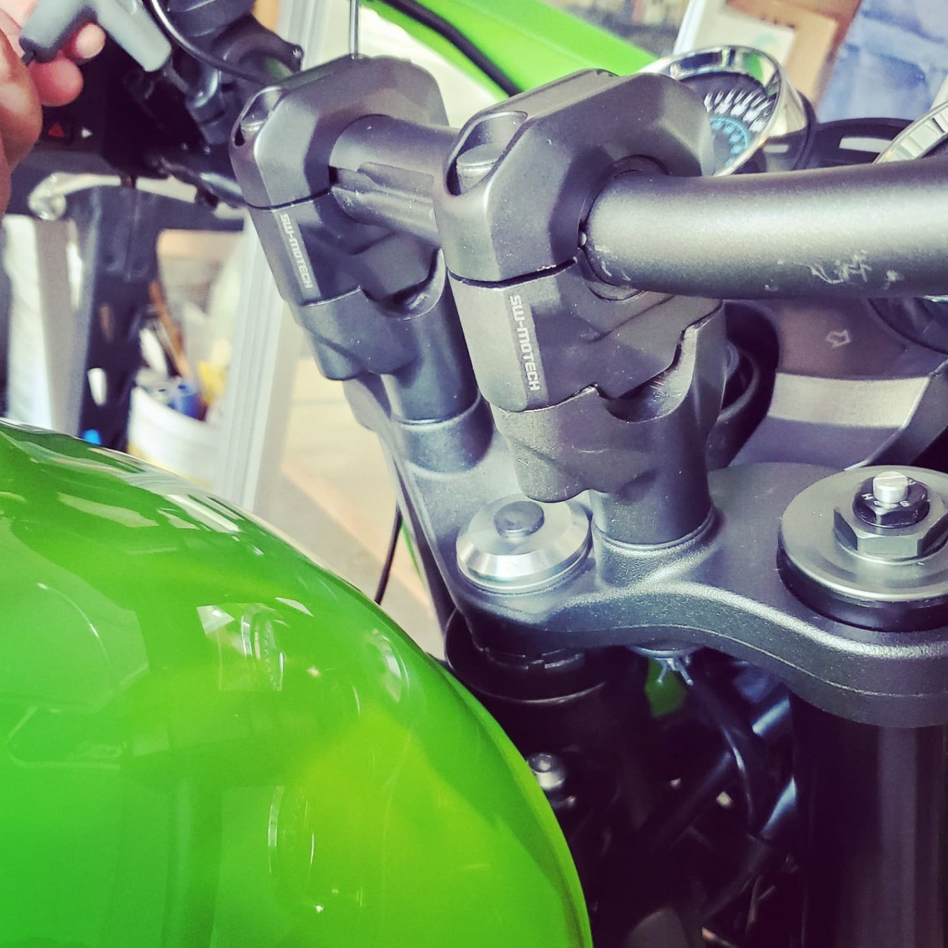 Handlebar risers/spacers for Cafe. Modifications, Accessories, and