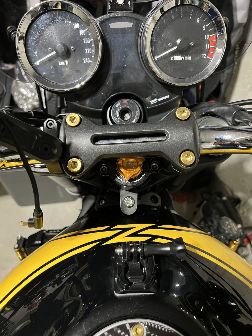 My take on the Steering Damper Modifications, Accessories, and