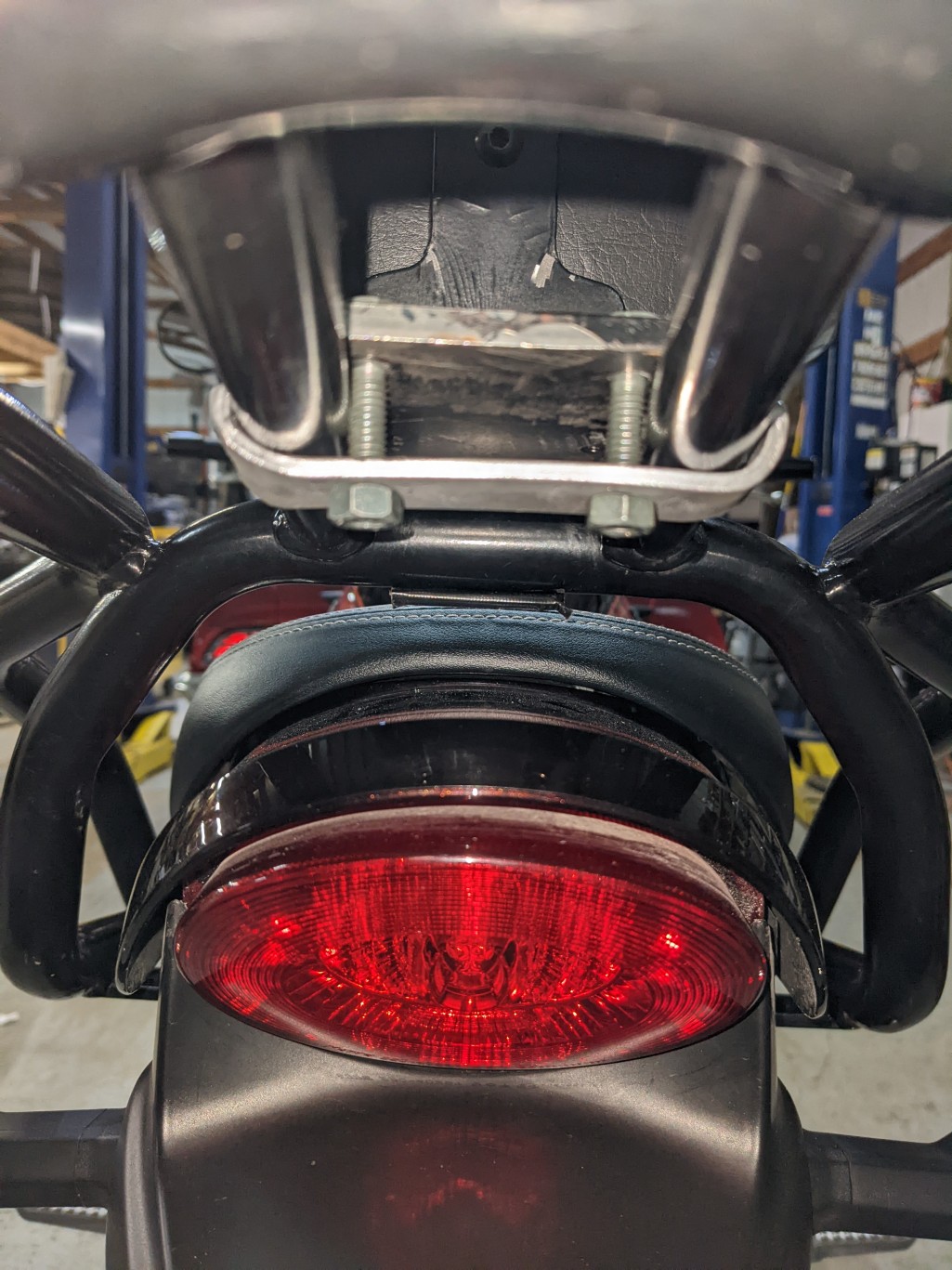 Cheap Sissy bar add on to Givi rack Modifications, Accessories, and