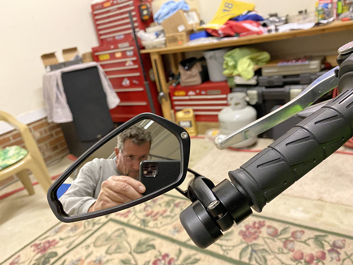 CRG Arrows with RhinoMoto bar end mounts Modifications, Accessories